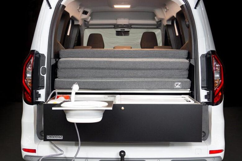 l'intérieur du Nouveau Renault Kangoo Camperiz