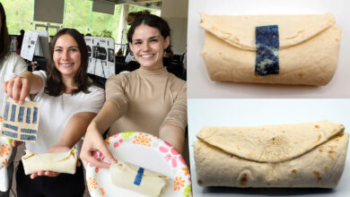Des étudiants ont inventé un ruban adhésif comestible pour les burritos