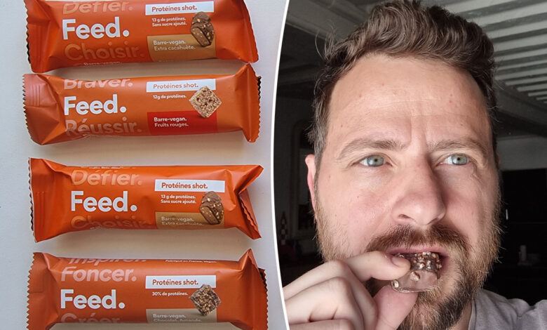 barres snacks Protéines shot.