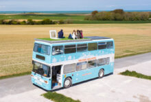 Un hôtel-bus rénové et réaménagé.
