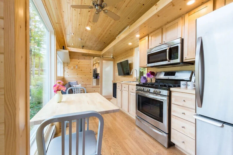 L'intérieur de la Tiny House