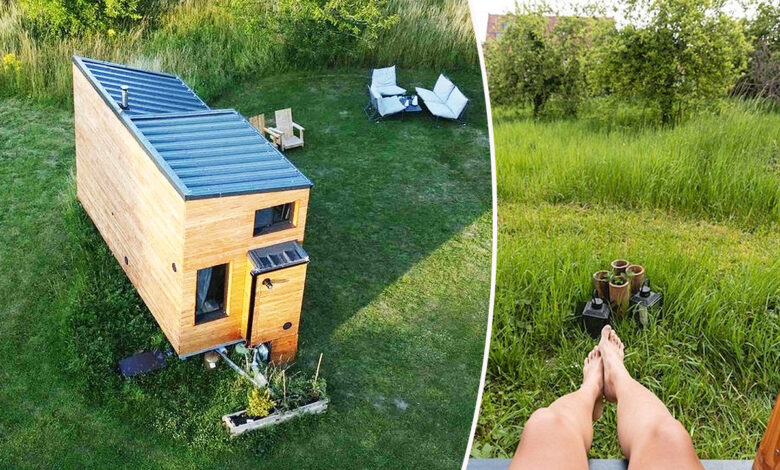 Une Tiny House écologique à louer à 45 minutes de Paris