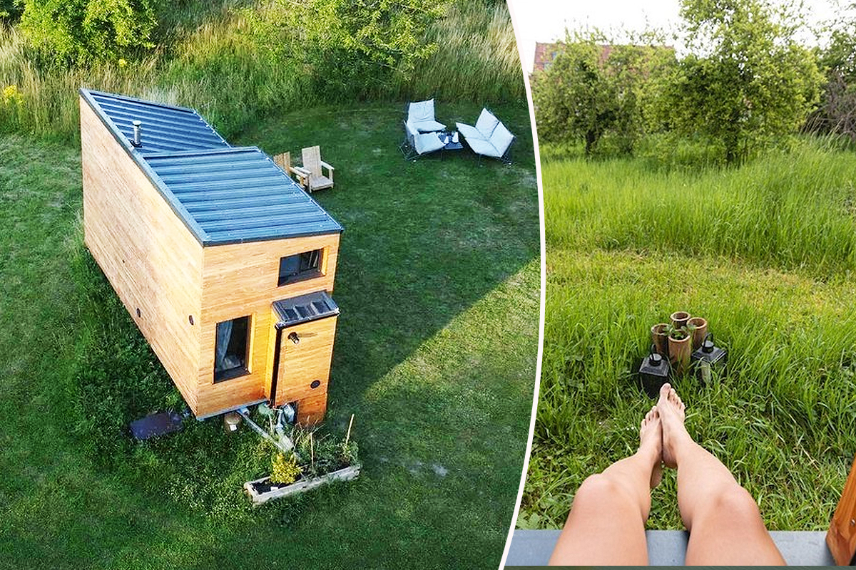 Une Tiny House écologique à louer à 45 minutes de Paris