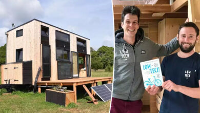 Pierre-Alain Lévêque et Clément Chabot et leur Tiny House Low Tech