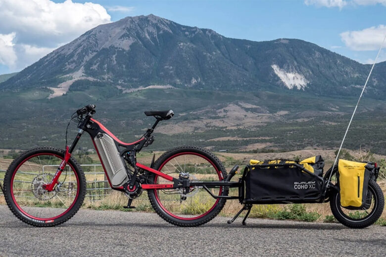 Une vélo grosse autonomie avec remorque