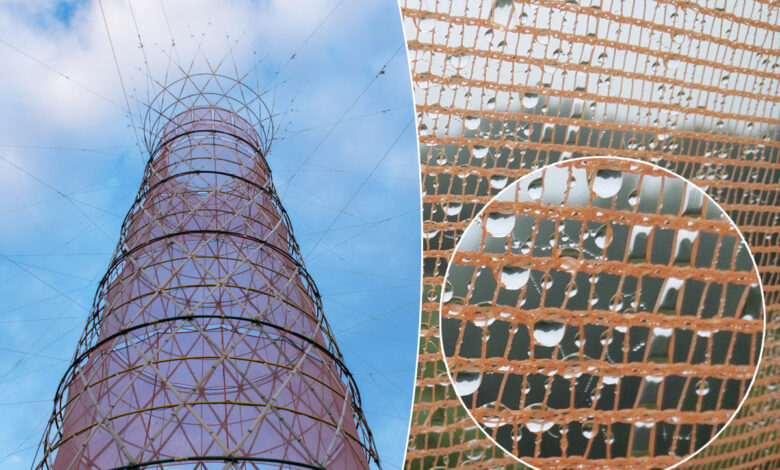 La tour Warka Water puise l'eau potable dans l'air ambiant