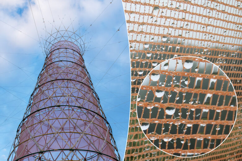 La tour Warka Water puise l'eau potable dans l'air ambiant