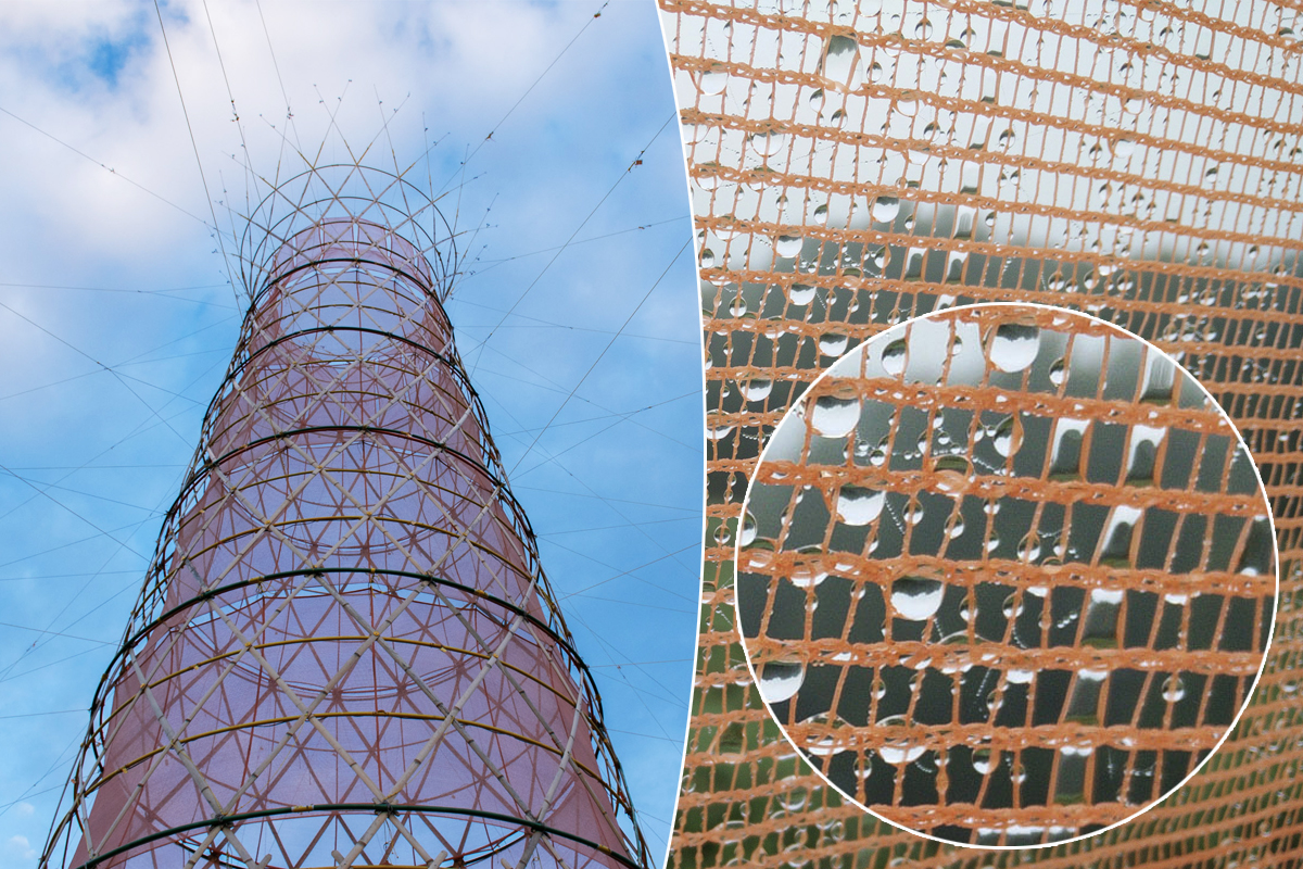 La tour Warka Water puise l'eau potable dans l'air ambiant