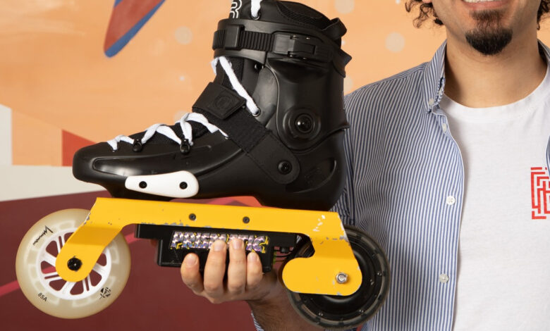 Les premiers rollers à assistance électrique sont français !
