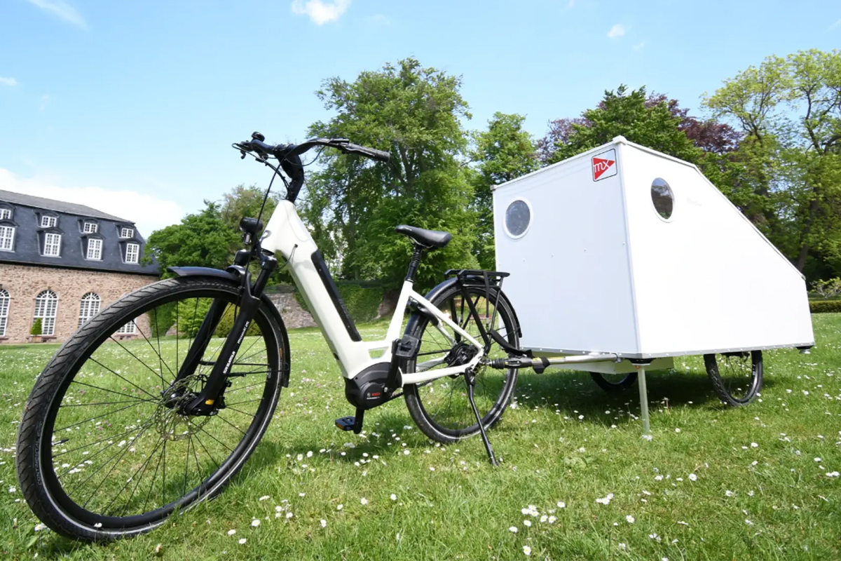 Martha : Maxmess, une remoque de vélo électrique