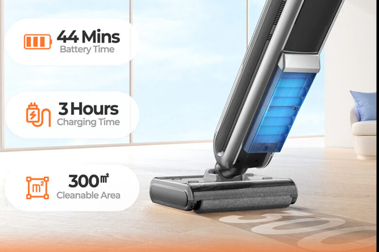 Vente Flash : Uwant fracasse les prix sur l'aspirateur balai sans fil UWANT X100 (sec et humide)