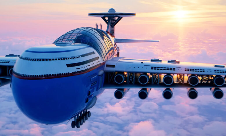 Un avion géant nucléaire