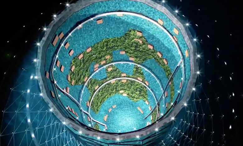 Conçu pour les conditions atmosphériques sur Mars et la Lune, l'équipe vise à ériger un prototype de The Glass sur la surface lunaire d'ici 2050