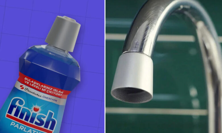 Un bouchon de produit ménager qui se transforme en économiseur d'eau