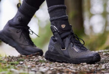 Les chaussures de randonnée Terrein Ascent utilisent des pistons hydrauliques pour stabiliser les chevilles.