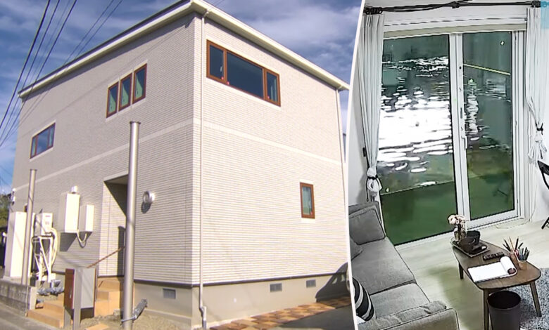 Une entreprise japonaise invente une maison flottante "résistante aux inondations"