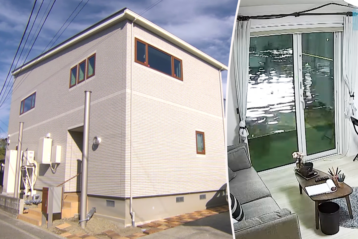 Une entreprise japonaise invente une maison flottante "résistante aux inondations"