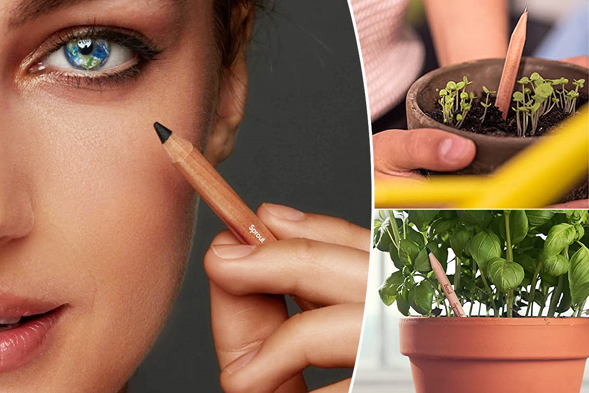 Le crayon de maquillage à planter