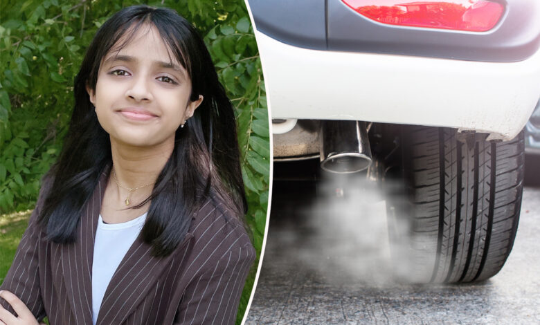 Une adolescente imagine un catalyseur pour réduire les émissions des voitures. Elle est finaliste d'un concours scientifique national