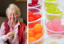 un bonbon à l’eau réhydratant