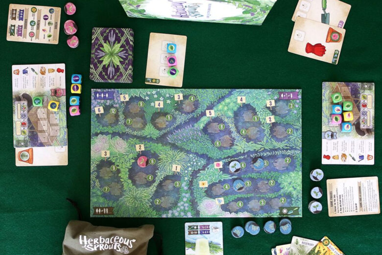 Le jeu de société Herbaceous Sprouts