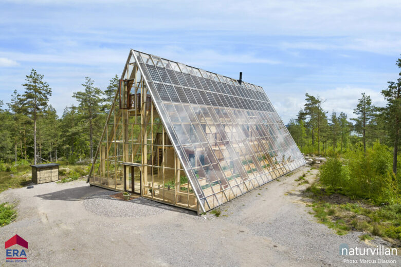 Une maison en A autosuffisante