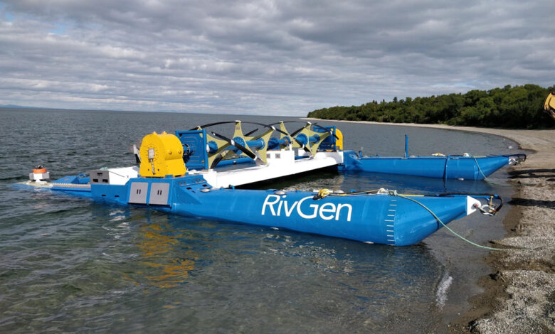 Un innovant système hydroélectrique