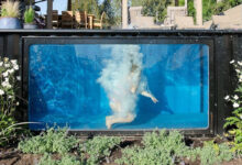 Une piscine container Modpools