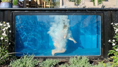 Une piscine container Modpools