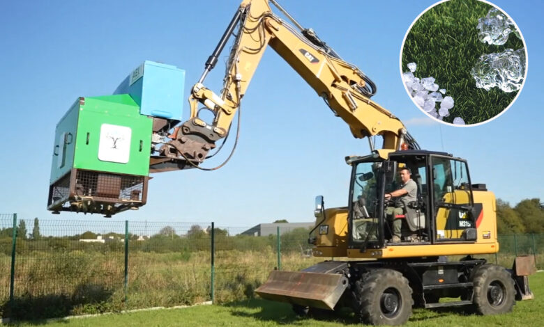 Une machine-outil pour réhydrater les arbres