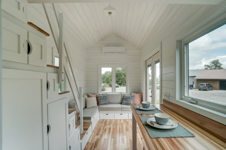 Le rez-de-chaussée de la Tiny House