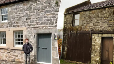 La restauration d'un ancien cottage abandonné