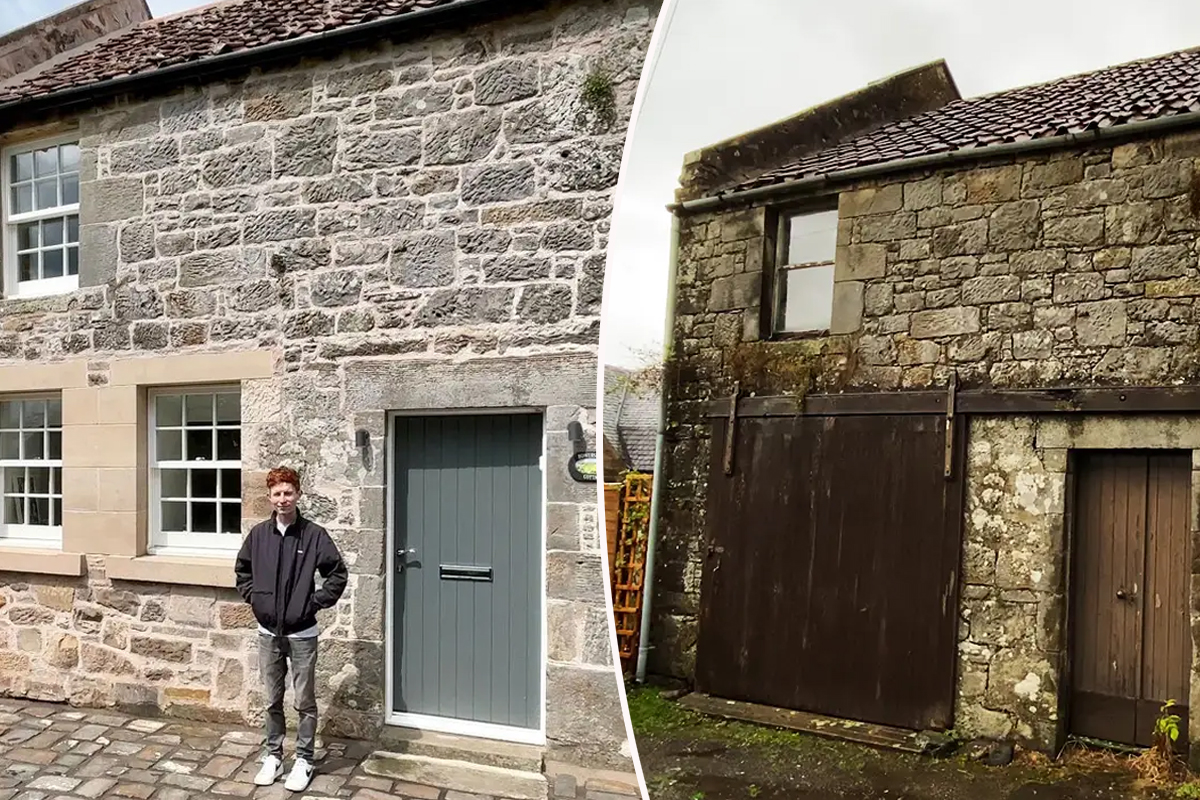 La restauration d'un ancien cottage abandonné