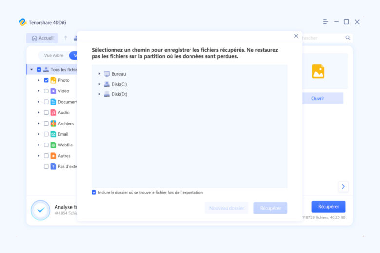 Comment récupérer les photos supprimées d'une carte SD avec Tenorshare