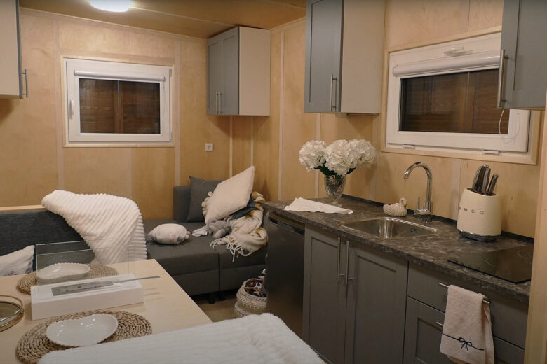 L'intérieur de la Tiny House