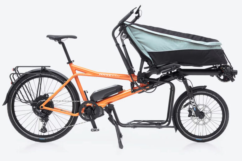 Un vélo cargo pouvant transporter jusqu'à 225 kilos de marchandises