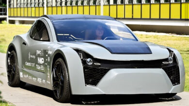 Une voiture équipée d'un filtre à CO₂ révolutionnaire