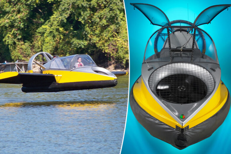 L'aéroglisseur volant "Flying Hovercraft"