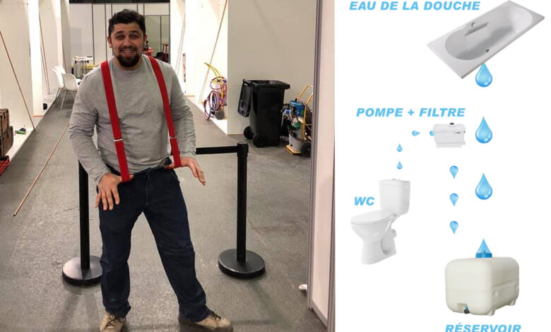 Sidi Drici, patron de l’entreprise de plomberie DSM