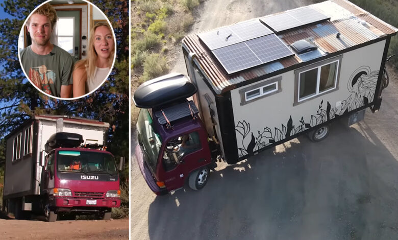 Un magnifique camion aménagé