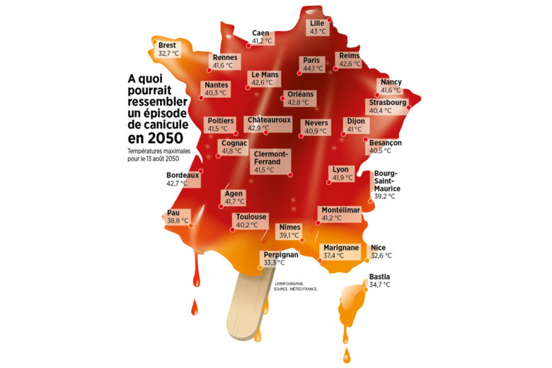 A quoi pourrait ressembler un épisode de canicule en 2050 ? 