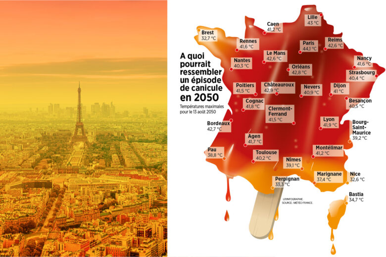 A quoi pourrait ressembler un épisode de canicule en 2050 ?