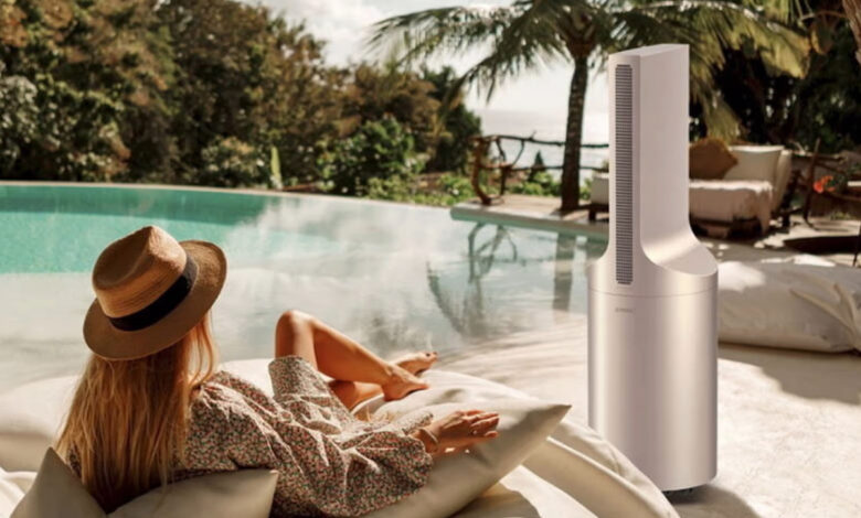 Le premier système de climatisation extérieur à l'azote liquide au monde.