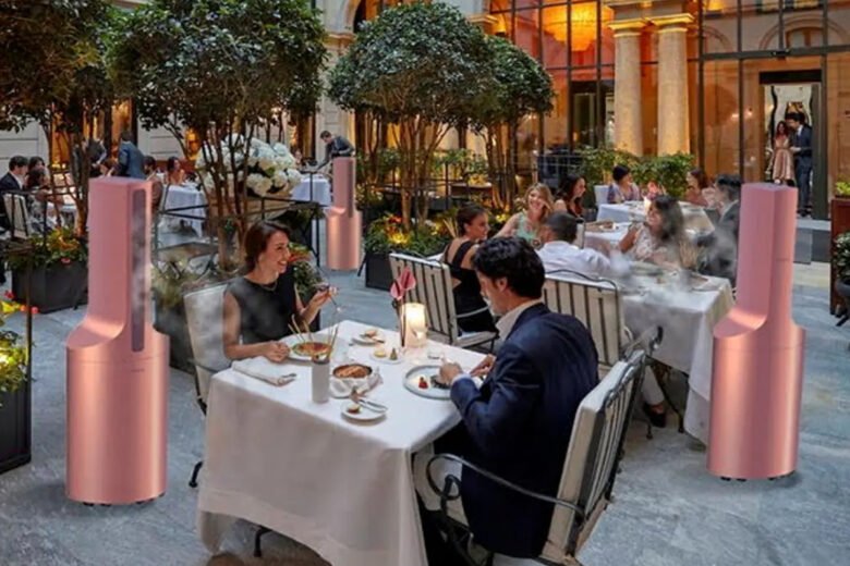 Le système sera testé dans des terrasses de restaurants 