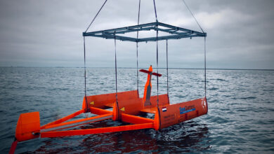 La société néerlandaise SeaQurrent développe un convertisseur d'énergie marémotrice durable et innovant, le TidalKite