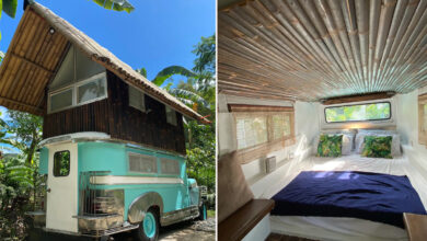 Un Philippin transforme une vieille Jeepney en maison à deux étages et la loue sur Airbnb