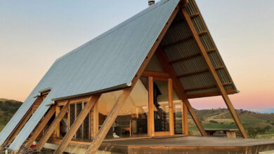 Une petite maison en A de 28m²