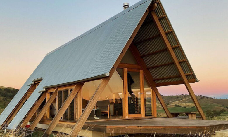 Une petite maison en A de 28m²