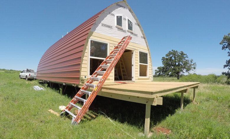 Des kits pour fabriquer soi-même une maison "arche"