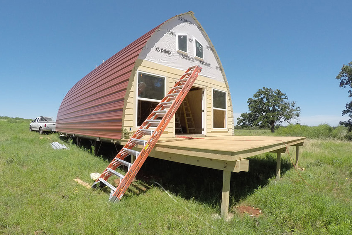 Des kits pour fabriquer soi-même une maison "arche"